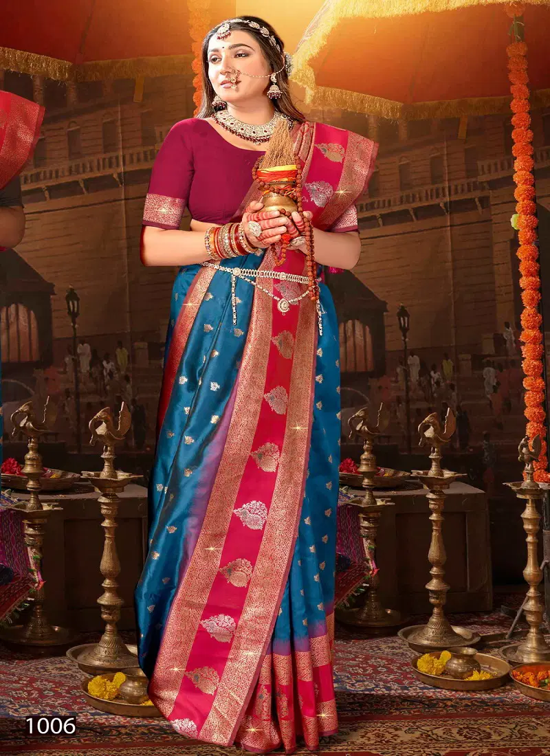 Saroj Ramayan Silk Vol 4 Traditional Wear Silk Saree Collection